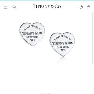 Heart tag stud earrings return to Tiffany & Co